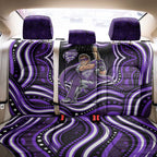 Hobart Hurricanes Cricket Back Car Seat Cover Australian Cricket Mascot - Modern Indigenous Style