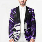 Hobart Hurricanes Cricket Blazer Australian Cricket Mascot - Modern Indigenous Style