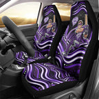 Hobart Hurricanes Cricket Car Seat Cover Australian Cricket Mascot - Modern Indigenous Style