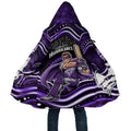 Hobart Hurricanes Cricket Cloak Australian Cricket Mascot - Modern Indigenous Style