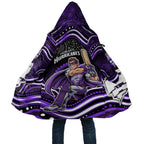 Hobart Hurricanes Cricket Cloak Australian Cricket Mascot - Modern Indigenous Style