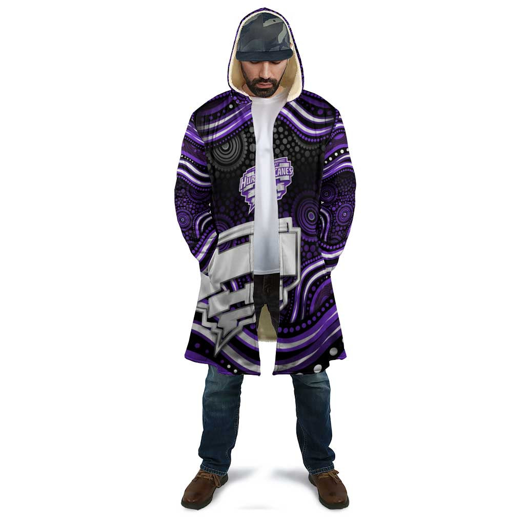 Hobart Hurricanes Cricket Cloak Australian Cricket Mascot - Modern Indigenous Style