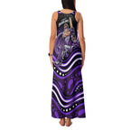 Hobart Hurricanes Cricket Family Matching Tank Maxi Dress and Hawaiian Shirt Australian Cricket Mascot - Modern Indigenous Style