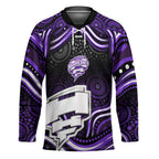 Hobart Hurricanes Cricket Hockey Jersey Australian Cricket Mascot - Modern Indigenous Style