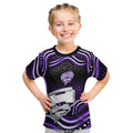 Hobart Hurricanes Cricket Kid T Shirt Australian Cricket Mascot - Modern Indigenous Style