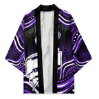 Hobart Hurricanes Cricket Kimono Australian Cricket Mascot - Modern Indigenous Style