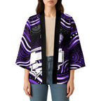 Hobart Hurricanes Cricket Kimono Australian Cricket Mascot - Modern Indigenous Style
