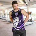 Hobart Hurricanes Cricket Men Tank Top Australian Cricket Mascot - Modern Indigenous Style