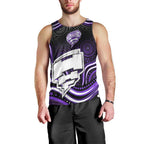 Hobart Hurricanes Cricket Men Tank Top Australian Cricket Mascot - Modern Indigenous Style