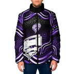 Hobart Hurricanes Cricket Padded Jacket Australian Cricket Mascot - Modern Indigenous Style