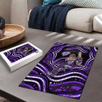 Hobart Hurricanes Cricket Puzzle Australian Cricket Mascot - Modern Indigenous Style