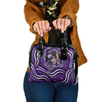 Hobart Hurricanes Cricket Shoulder Handbag Australian Cricket Mascot - Modern Indigenous Style