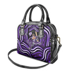 Hobart Hurricanes Cricket Shoulder Handbag Australian Cricket Mascot - Modern Indigenous Style