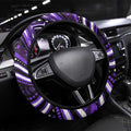 Hobart Hurricanes Cricket Steering Wheel Cover Australian Cricket Mascot - Modern Indigenous Style