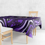 Hobart Hurricanes Cricket Tablecloth Australian Cricket Mascot - Modern Indigenous Style