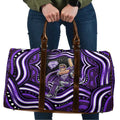Hobart Hurricanes Cricket Travel Bag Australian Cricket Mascot - Modern Indigenous Style