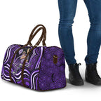 Hobart Hurricanes Cricket Travel Bag Australian Cricket Mascot - Modern Indigenous Style