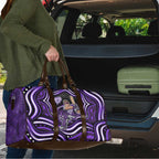 Hobart Hurricanes Cricket Travel Bag Australian Cricket Mascot - Modern Indigenous Style