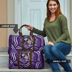 Hobart Hurricanes Cricket Travel Bag Australian Cricket Mascot - Modern Indigenous Style