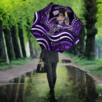 Hobart Hurricanes Cricket Umbrella Australian Cricket Mascot - Modern Indigenous Style