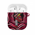 Melbourne Renegades Cricket AirPods Case Australian Cricket Mascot - Modern Indigenous Style