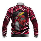 Melbourne Renegades Cricket Baseball Jacket Australian Cricket Mascot - Modern Indigenous Style