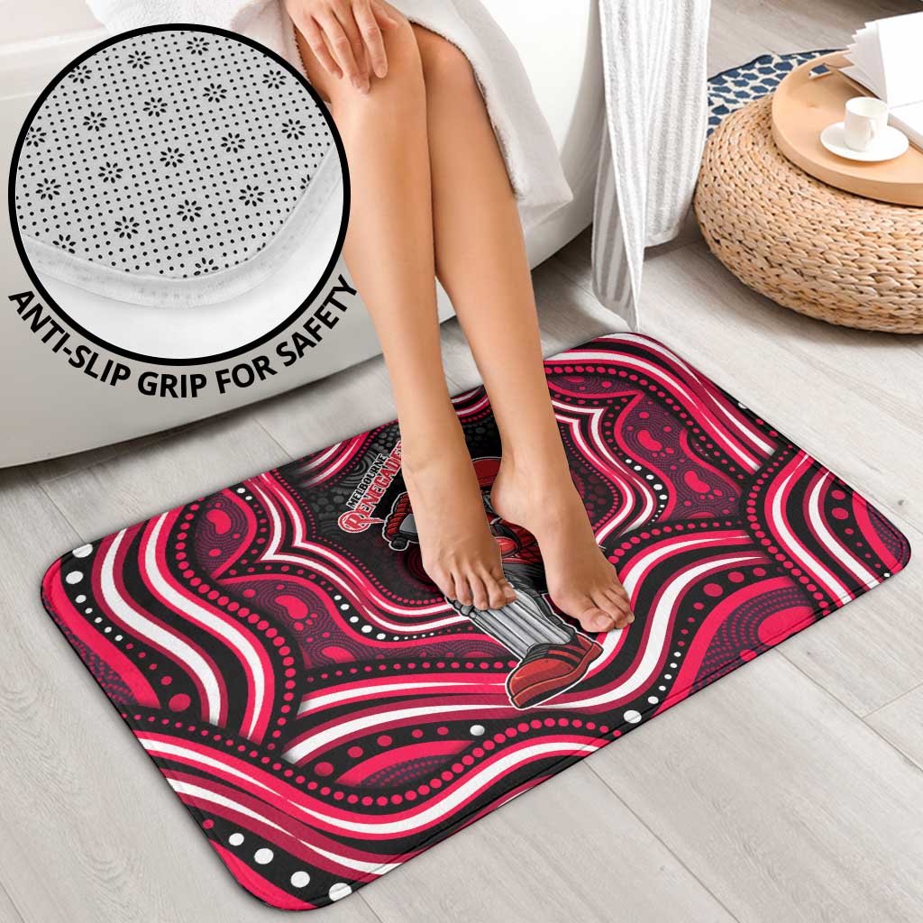 Melbourne Renegades Cricket Bathroom Set Australian Cricket Mascot - Modern Indigenous Style