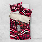 Melbourne Renegades Cricket Bedding Set Australian Cricket Mascot - Modern Indigenous Style