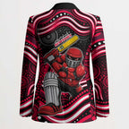 Melbourne Renegades Cricket Blazer Australian Cricket Mascot - Modern Indigenous Style