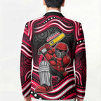 Melbourne Renegades Cricket Blazer Australian Cricket Mascot - Modern Indigenous Style