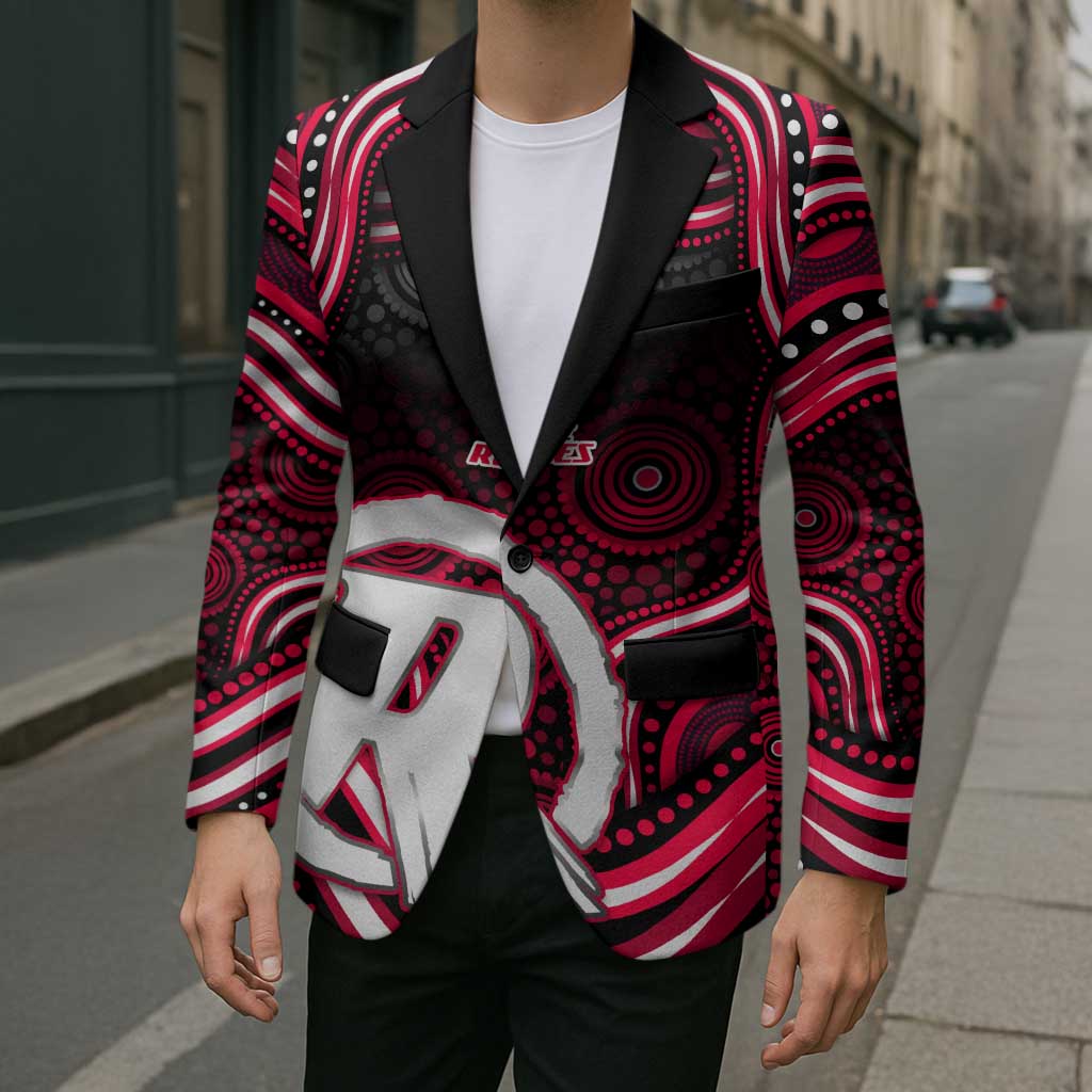 Melbourne Renegades Cricket Blazer Australian Cricket Mascot - Modern Indigenous Style