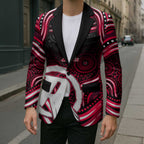 Melbourne Renegades Cricket Blazer Australian Cricket Mascot - Modern Indigenous Style