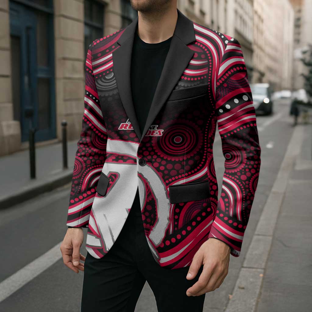 Melbourne Renegades Cricket Blazer Australian Cricket Mascot - Modern Indigenous Style