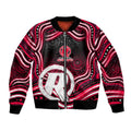 Melbourne Renegades Cricket Bomber Jacket Australian Cricket Mascot - Modern Indigenous Style