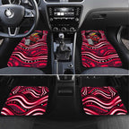 Melbourne Renegades Cricket Car Mats Australian Cricket Mascot - Modern Indigenous Style