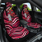 Melbourne Renegades Cricket Car Seat Cover Australian Cricket Mascot - Modern Indigenous Style