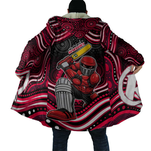 Melbourne Renegades Cricket Cloak Australian Cricket Mascot - Modern Indigenous Style