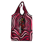 Melbourne Renegades Cricket Grocery Bag Australian Cricket Mascot - Modern Indigenous Style