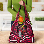 Melbourne Renegades Cricket Grocery Bag Australian Cricket Mascot - Modern Indigenous Style