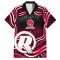 Melbourne Renegades Cricket Hawaiian Shirt Australian Cricket Mascot - Modern Indigenous Style
