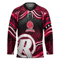 Melbourne Renegades Cricket Hockey Jersey Australian Cricket Mascot - Modern Indigenous Style