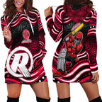 Melbourne Renegades Cricket Hoodie Dress Australian Cricket Mascot - Modern Indigenous Style