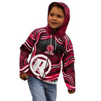 Melbourne Renegades Cricket Kid Hoodie Australian Cricket Mascot - Modern Indigenous Style