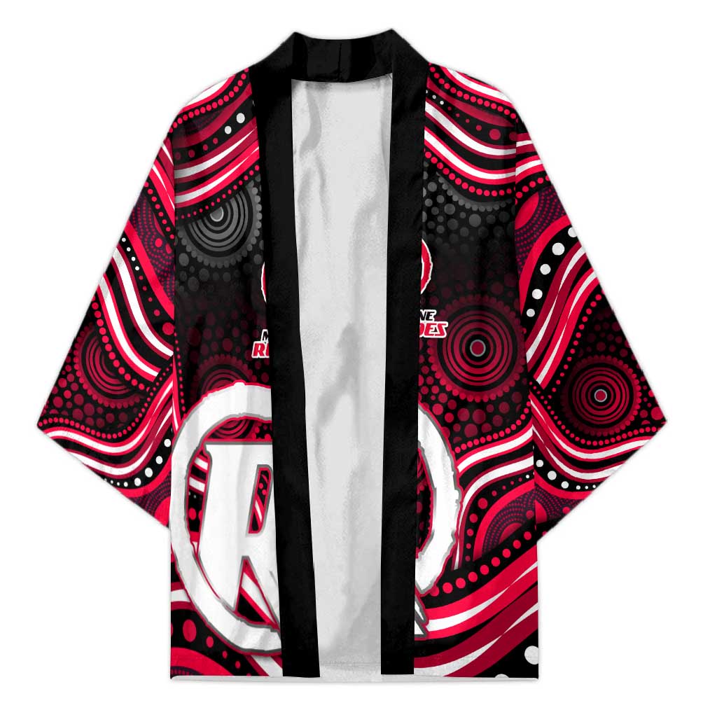 Melbourne Renegades Cricket Kimono Australian Cricket Mascot - Modern Indigenous Style