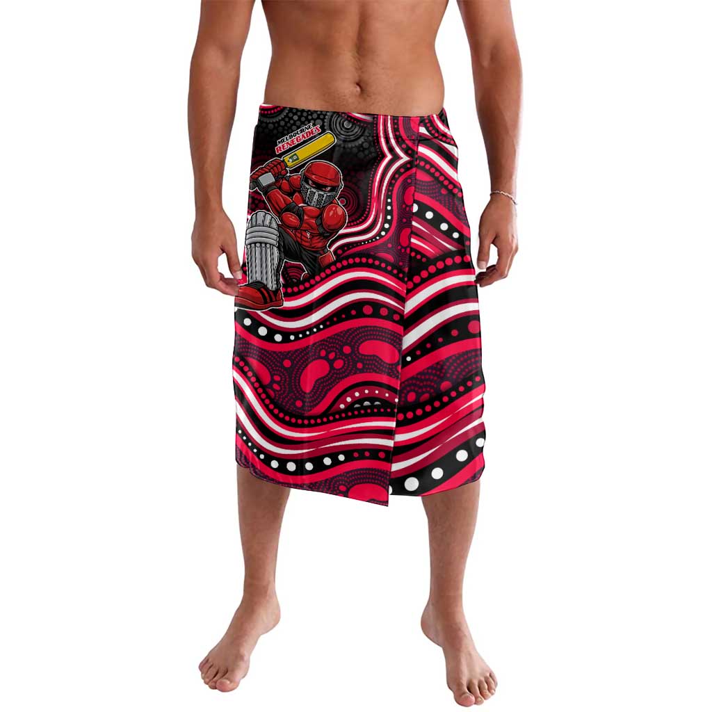 Melbourne Renegades Cricket Lavalava Australian Cricket Mascot - Modern Indigenous Style