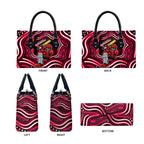 Melbourne Renegades Cricket Leather Bag Australian Cricket Mascot - Modern Indigenous Style