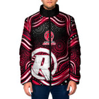 Melbourne Renegades Cricket Padded Jacket Australian Cricket Mascot - Modern Indigenous Style