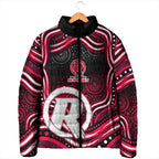 Melbourne Renegades Cricket Padded Jacket Australian Cricket Mascot - Modern Indigenous Style
