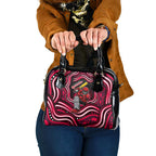 Melbourne Renegades Cricket Shoulder Handbag Australian Cricket Mascot - Modern Indigenous Style