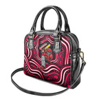 Melbourne Renegades Cricket Shoulder Handbag Australian Cricket Mascot - Modern Indigenous Style